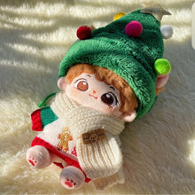Load image into Gallery viewer, 20CM Cotton Doll Christmas Set Cartoon Plush Doll Replacement Outfit Lolita Dress Playing House Accessories Mini Clothes
