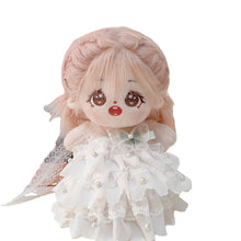 Load image into Gallery viewer, 20CM Cotton Doll Wedding Dress Cartoon Plush Doll Replacement Outfit Lolita Dress Playing House Accessories Mini Clothes
