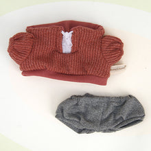 Load image into Gallery viewer, For 37cm Labubu Doll Shirts Sweater Hat Cartoon Plush Doll Replacement Outfit Playing House Accessories Mini Clothes
