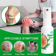 Load image into Gallery viewer, Knee Pain Relief Spray Muscle Strain Joint Pain Spray Relieving Knee Discomfort Mild Non-irritating Knee Pain Care Spray
