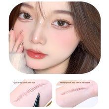 Load image into Gallery viewer, Three-dimensional Two Nib Eyebrow Pencil Waterproof Sweatproof Non-smudging Multifunctional Natural Eyebrow Pencil Cosmetics
