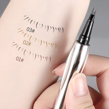 Load image into Gallery viewer, Three-dimensional Two Nib Eyebrow Pencil Waterproof Sweatproof Non-smudging Multifunctional Natural Eyebrow Pencil Cosmetics
