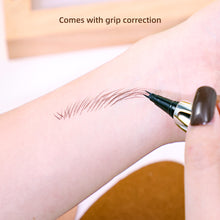 Load image into Gallery viewer, Three-dimensional Two Nib Eyebrow Pencil Waterproof Sweatproof Non-smudging Multifunctional Natural Eyebrow Pencil Cosmetics
