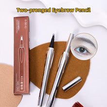 Load image into Gallery viewer, Three-dimensional Two Nib Eyebrow Pencil Waterproof Sweatproof Non-smudging Multifunctional Natural Eyebrow Pencil Cosmetics
