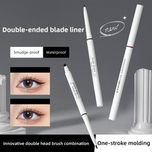Load image into Gallery viewer, Double-ended Gel Eyeliner Waterproof Sweatproof Non-smudging Long-lasting Eyeliner With Brush Natural Eye Makeup Cosmetics
