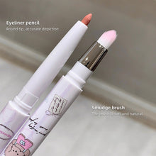 Load image into Gallery viewer, Colored Pearlescent Eyeliner Gel Pen Waterproof Sweatproof Long-lasting Dual Ended Eyeliner Convenient Eye Makeup Cosmetics
