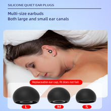 Load image into Gallery viewer, Soft Silicone Noise Reduction Earplugs Reusable Anti-Noise Soundproof Earplugs Comfortable Washable Sleeping Earplugs
