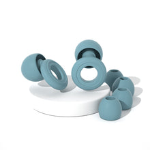 Load image into Gallery viewer, Soft Silicone Noise Reduction Earplugs Reusable Anti-Noise Soundproof Earplugs Comfortable Washable Sleeping Earplugs
