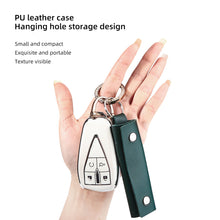 Load image into Gallery viewer, 6pcs/set Portable Keychain Leather Case Stainless Steel Ear Pick Spiral Ear Wax Removal Household Ear Cleaning Tool
