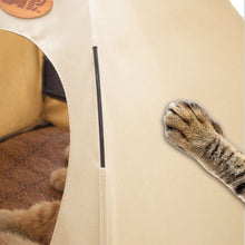 Load image into Gallery viewer, Pet Tent Bed Cats House Supplies Products Accessories Warm Cushions Furniture Sofa Basket Beds Winter Clamshell Kitten Tents Cat
