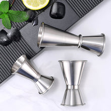 Load image into Gallery viewer, 15/30ml 30/60ml Double Spirit Jigger Stainless Steel Measure Cup Cocktail Drink Wine Shaker Party Bar Club Accessories Bartender Tools
