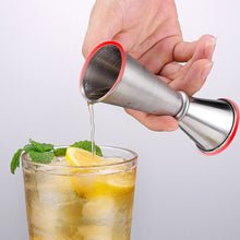 Load image into Gallery viewer, 15/30ml 30/60ml Double Spirit Jigger Stainless Steel Measure Cup Cocktail Drink Wine Shaker Party Bar Club Accessories Bartender Tools
