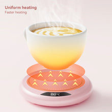 Load image into Gallery viewer, Thermostatic Heating Coaster Cup Heater Mug Warmer 3 Gear 75°C Hot Tea Makers Electric Mini Induction Cooker Coffee Heating Pad
