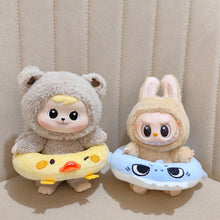 Load image into Gallery viewer, 17cm Mini Plush Doll's Clothes Outfit Accessories For 15-17CM Labubu Swimming Ring Accessories Gift
