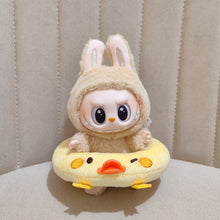 Load image into Gallery viewer, 17cm Mini Plush Doll's Clothes Outfit Accessories For 15-17CM Labubu Swimming Ring Accessories Gift
