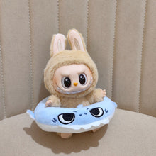 Load image into Gallery viewer, 17cm Mini Plush Doll's Clothes Outfit Accessories For 15-17CM Labubu Swimming Ring Accessories Gift
