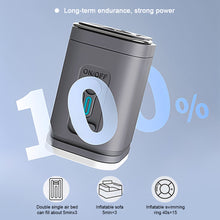 Load image into Gallery viewer, Electric Air Pump Portable Wireless Air Compressor Inflator/Deflator Pumps for Inflatable Cushions Air Beds Boat Swimming Ring
