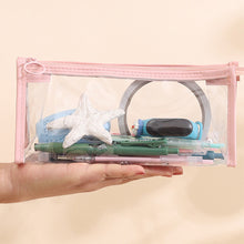 Load image into Gallery viewer, Transparent Pencil Case Large Capacity Simple Pen Bag Kawaii Cosmetic Bag School Study Stationery Office Supplies
