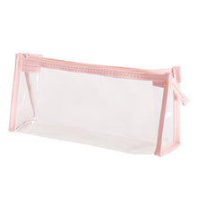 Load image into Gallery viewer, Transparent Pencil Case Large Capacity Simple Pen Bag Kawaii Cosmetic Bag School Study Stationery Office Supplies
