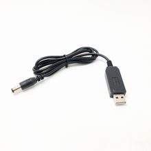 Load image into Gallery viewer, USB power boost line DC 5V to DC 5V 9V 12V Step UP Module USB Converter Adapter Cable 2.1x5.5mm Male Connector Converter
