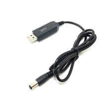 Load image into Gallery viewer, USB power boost line DC 5V to DC 5V 9V 12V Step UP Module USB Converter Adapter Cable 2.1x5.5mm Male Connector Converter
