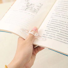 Load image into Gallery viewer, Thumb Book Support Book Page Holder School Supplies Reading Aids Student Book Accessories Spreader Convenient Bookmark
