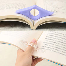 Load image into Gallery viewer, Thumb Book Support Book Page Holder School Supplies Reading Aids Student Book Accessories Spreader Convenient Bookmark
