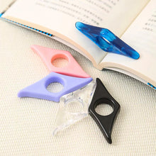 Load image into Gallery viewer, Thumb Book Support Book Page Holder School Supplies Reading Aids Student Book Accessories Spreader Convenient Bookmark
