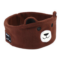 Load image into Gallery viewer, Soft Elastic Comfortable Wireless Music Earphones Kids Animal Sleeping Headphones Eye Mask Bluetooth V5.0 Headsets Headband
