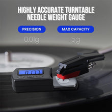 Load image into Gallery viewer, Portable LCD Digital Turntable Stylus Force Scale Meter Gauge Backlight High Precise Tracking For Vinyl Record Needle wholesale
