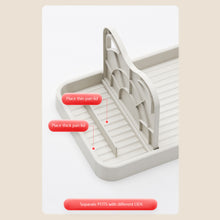 Load image into Gallery viewer, Foldable Pan Pot Lid Holder Polychrome Shovel Covers Rack Practical Multifunctional Spatula Soup Spoon for Storage Shelf Kitchen Accessories
