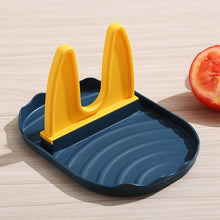 Load image into Gallery viewer, Pot Lid Rack Multifunctional Shovel Spoon Holder Stand Foldable Organizer for Fork Spatula Cover Rack Pan Storage Shelf Kitchen Accessories
