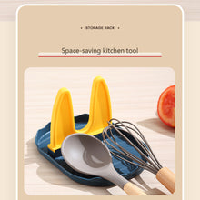 Load image into Gallery viewer, Pot Lid Rack Multifunctional Shovel Spoon Holder Stand Foldable Organizer for Fork Spatula Cover Rack Pan Storage Shelf Kitchen Accessories
