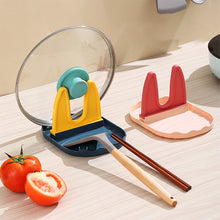 Load image into Gallery viewer, Pot Lid Rack Multifunctional Shovel Spoon Holder Stand Foldable Organizer for Fork Spatula Cover Rack Pan Storage Shelf Kitchen Accessories
