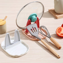 Load image into Gallery viewer, Pot Lid Rack Multifunctional Shovel Spoon Holder Stand Foldable Organizer for Fork Spatula Cover Rack Pan Storage Shelf Kitchen Accessories
