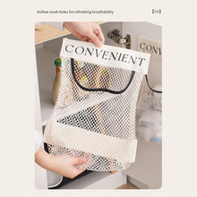Load image into Gallery viewer, Large-capacity Garbage Bag Holder Hanging Mesh Bags Wall-Mounted Fruit Organizer Storage Tools Sundries Bag Net Kitchen Cabinet Accessories
