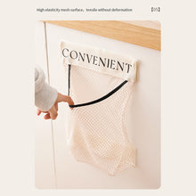 Load image into Gallery viewer, Large-capacity Garbage Bag Holder Hanging Mesh Bags Wall-Mounted Fruit Organizer Storage Tools Sundries Bag Net Kitchen Cabinet Accessories
