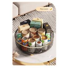 Load image into Gallery viewer, Multifunctional 360 Rotating Tray Kitchen Storage Spice Rack Round Turntable With Storage Organizer Non-Slip Cosmetic Storage Box Kitchen Accessories
