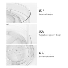 Load image into Gallery viewer, Multifunctional Turntable 360 Rotating Display Stand Seasoning Bottle Storage Spice Rack Transparent Round Organizer For Kitchen Bathroom

