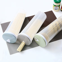 Load image into Gallery viewer, Food Storage Box Noodles Sealed Can Transparent Spaghetti Food Storage Bin Moisture-proof with Lid Noodle Tool Quantitative Divided Kitchen Accessories
