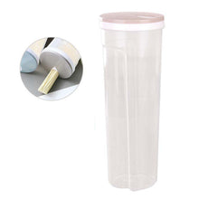 Load image into Gallery viewer, Food Storage Box Noodles Sealed Can Transparent Spaghetti Food Storage Bin Moisture-proof with Lid Noodle Tool Quantitative Divided Kitchen Accessories
