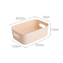Load image into Gallery viewer, Rectangular Desktop Storage Basket Sundries Cosmetic Sorting Box Three Sizes Food Organizer Bin For Kitchen Bedroom Office Tool
