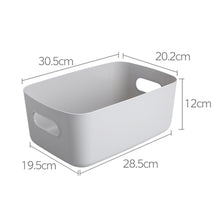 Load image into Gallery viewer, Rectangular Desktop Storage Basket Sundries Cosmetic Sorting Box Three Sizes Food Organizer Bin For Kitchen Bedroom Office Tool
