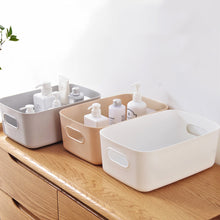 Load image into Gallery viewer, Rectangular Desktop Storage Basket Sundries Cosmetic Sorting Box Three Sizes Food Organizer Bin For Kitchen Bedroom Office Tool
