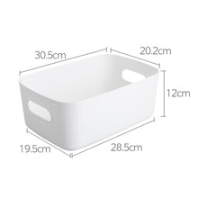 Load image into Gallery viewer, Rectangular Desktop Storage Basket Sundries Cosmetic Sorting Box Three Sizes Food Organizer Bin For Kitchen Bedroom Office Tool
