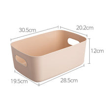 Load image into Gallery viewer, Rectangular Desktop Storage Basket Sundries Cosmetic Sorting Box Three Sizes Food Organizer Bin For Kitchen Bedroom Office Tool
