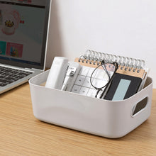 Load image into Gallery viewer, Rectangular Desktop Storage Basket Sundries Cosmetic Sorting Box Three Sizes Food Organizer Bin For Kitchen Bedroom Office Tool
