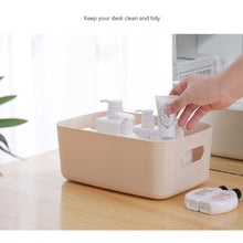 Load image into Gallery viewer, Rectangular Desktop Storage Basket Sundries Cosmetic Sorting Box Three Sizes Food Organizer Bin For Kitchen Bedroom Office Tool
