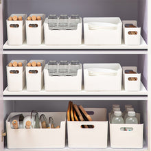 Load image into Gallery viewer, Multifunctional Kitchen Storage Box Desktop Large Capacity Cabinet Storage Bin Food Plastic Organizer Box Sundries Storage Case Kitchen Accessories
