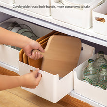 Load image into Gallery viewer, Multifunctional Kitchen Storage Box Desktop Large Capacity Cabinet Storage Bin Food Plastic Organizer Box Sundries Storage Case Kitchen Accessories

